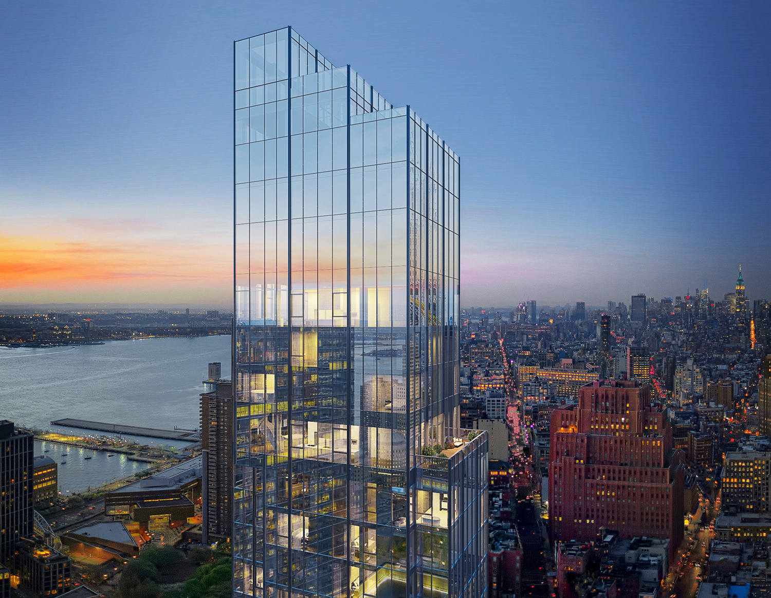 45 Park Place Continues to Languish Unfinished in Tribeca, Manhattan