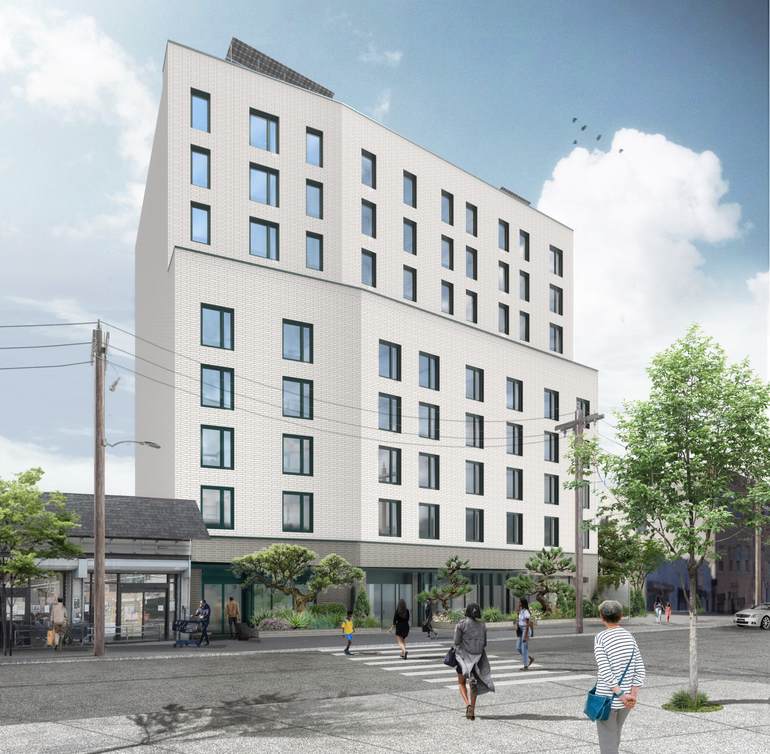 19–19 Cornaga Avenue Tops Out In Far Rockaway, Queens