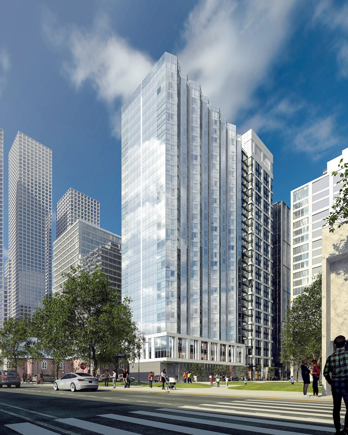 The Greyson Nears Completion At 25 Cottage Street In Jersey City, New Jersey