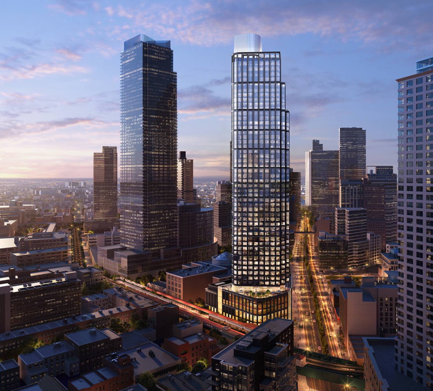 Foundations Progressing for 55-Story Skyscraper at 24–19 Jackson Avenue in Long Island City, Queens