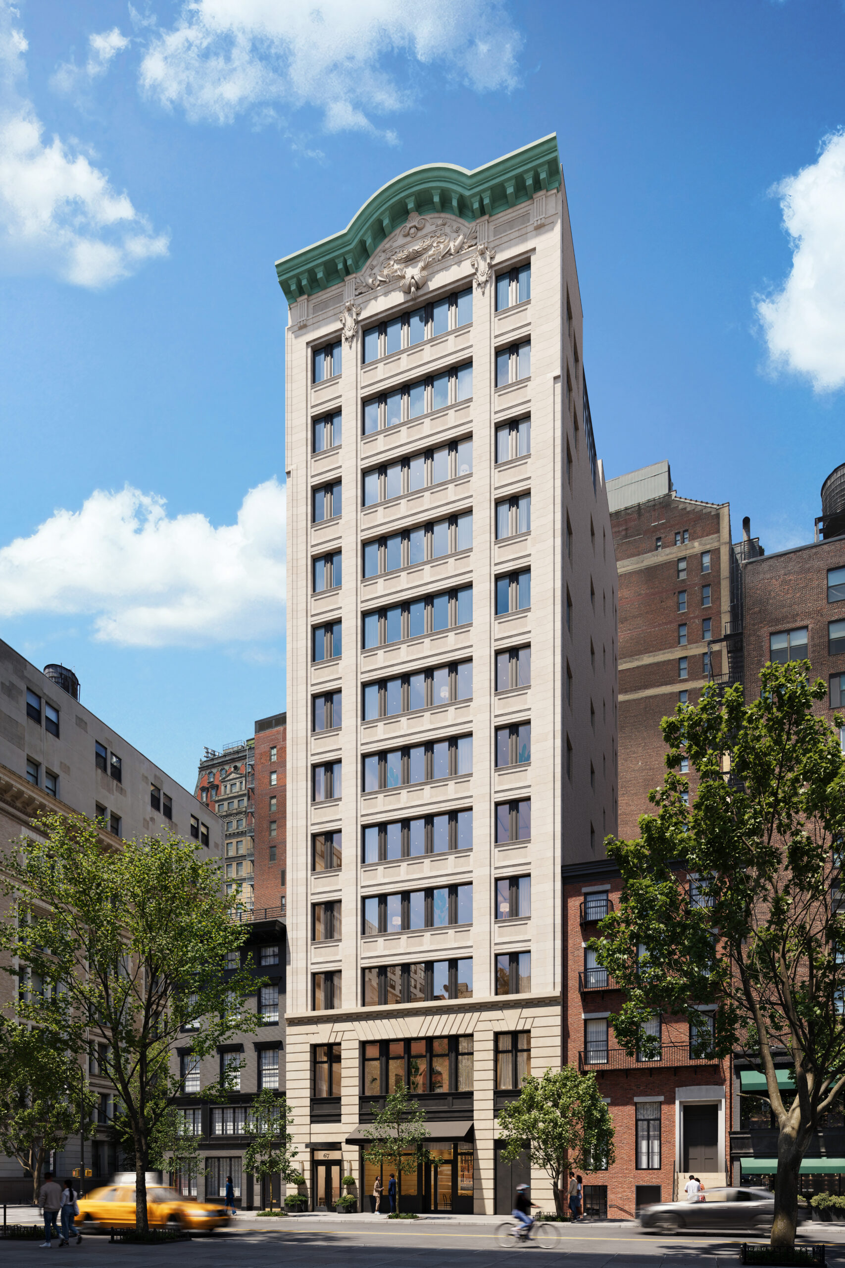 Renderings Reveal Office-To-Residential Conversion of 67 Irving Place in Gramercy Park, Manhattan