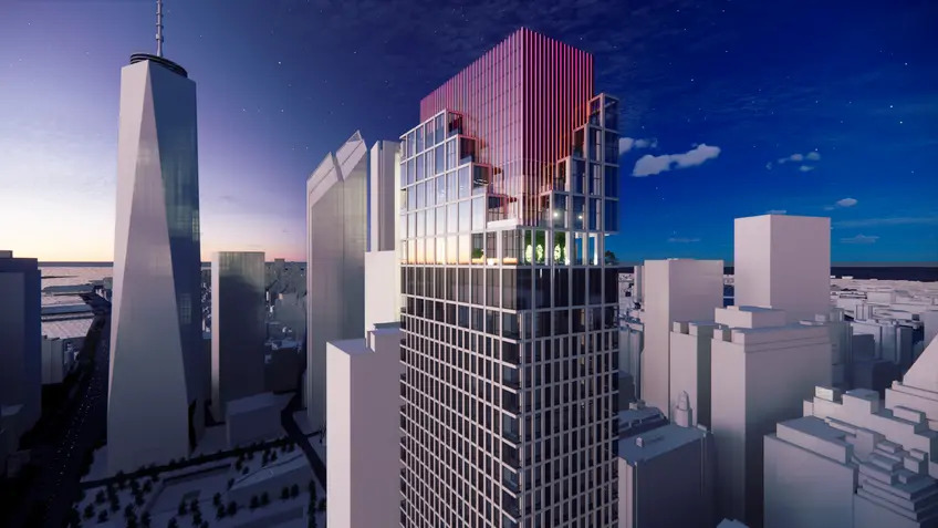 64-Story Skyscraper Begins Ascent at 8 Carlisle Street in Manhattan’s Financial District