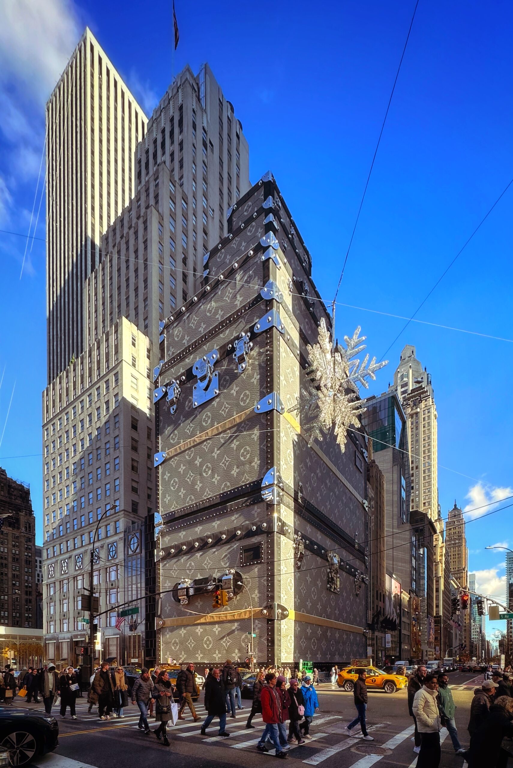 Demolition Underway for Louis Vuitton’s New Flagship Tower at 1 East 57th Street in Midtown, Manhattan