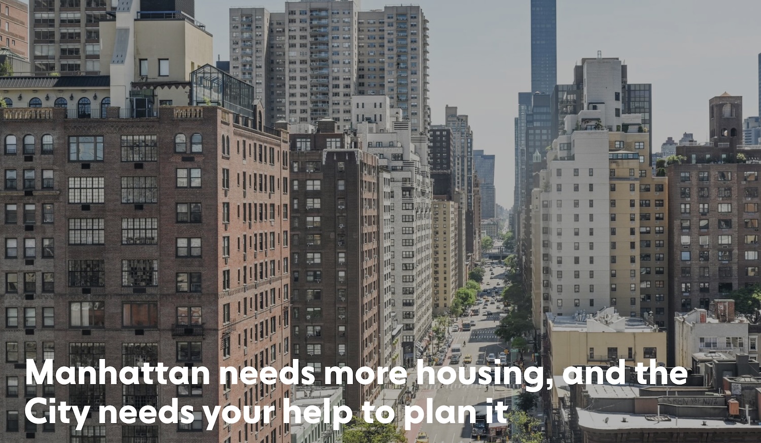 New York City Announces ‘Manhattan Plan’ Housing Framework