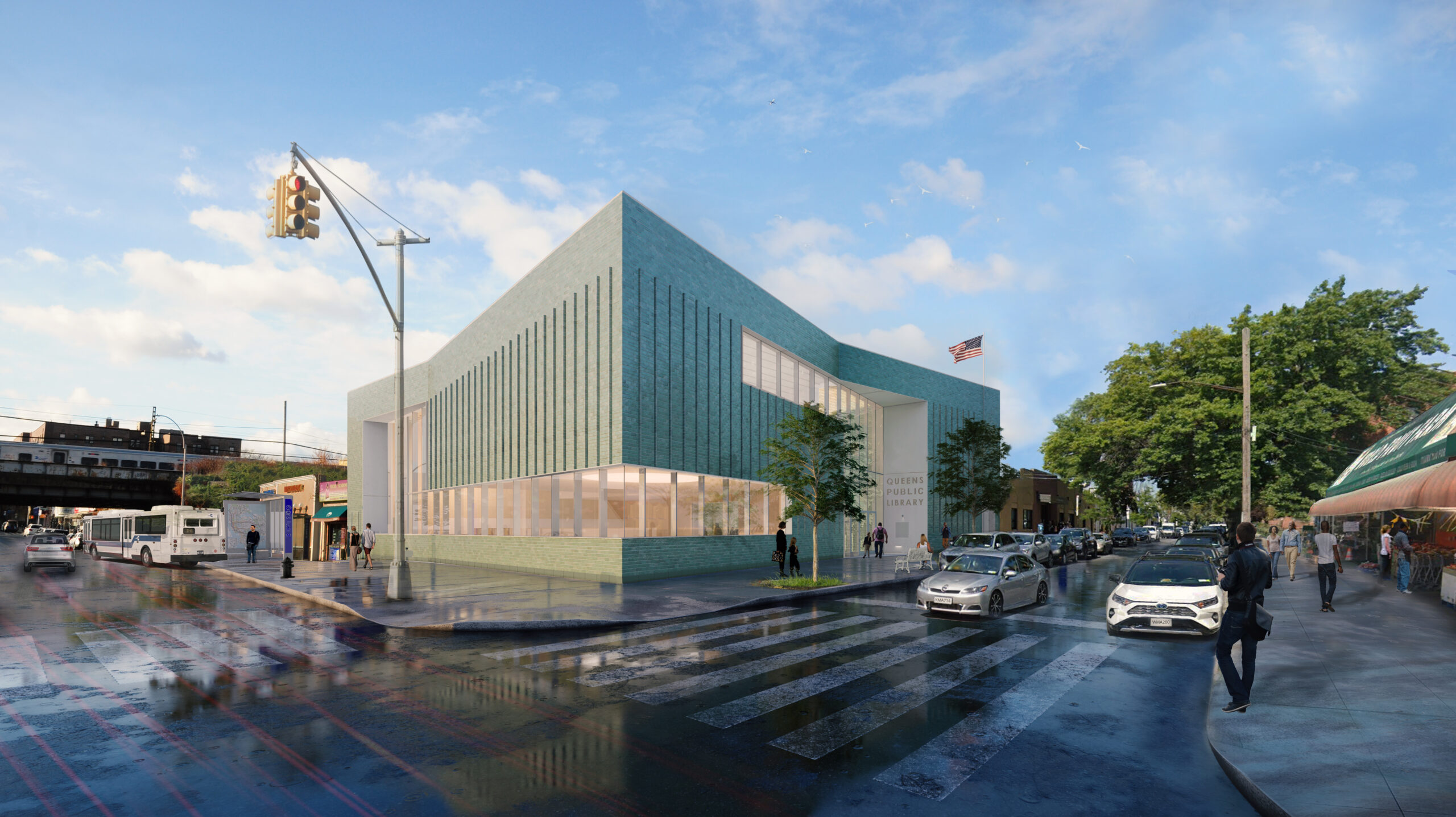 Queens Public Library At Rego Park Breaks Ground at 91–41 63rd Drive in Rego Park, Queens