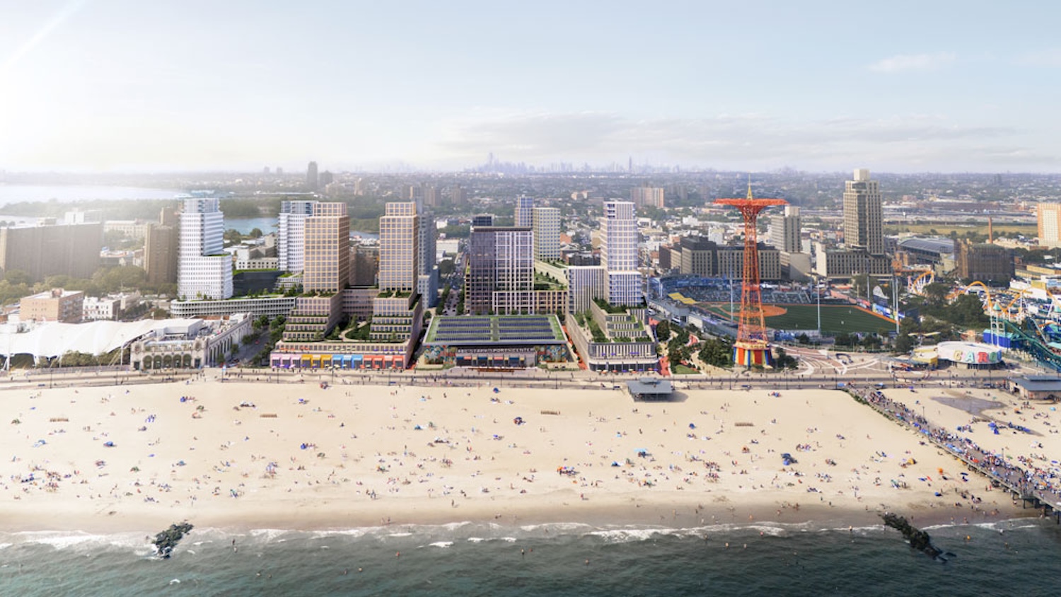 NYC Commits $1 Billion to Shoreline Redevelopment, Housing Creation in Coney Island, Brooklyn