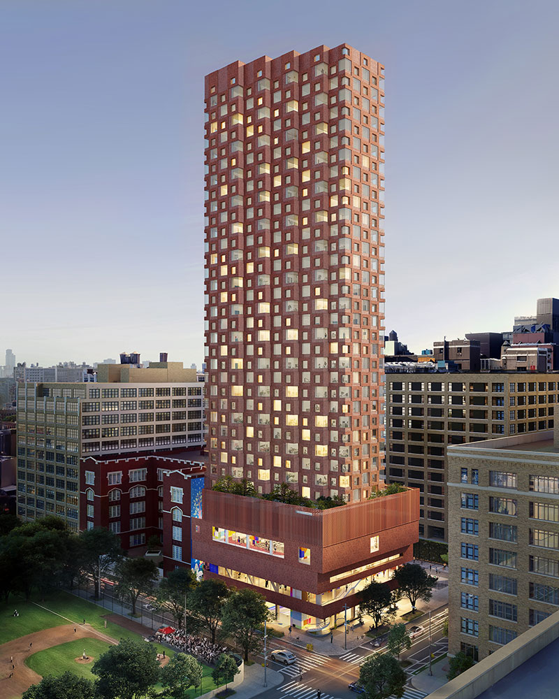 Hudson Mosaic Moves Forward At 388 Hudson Street In Hudson Square, Manhattan