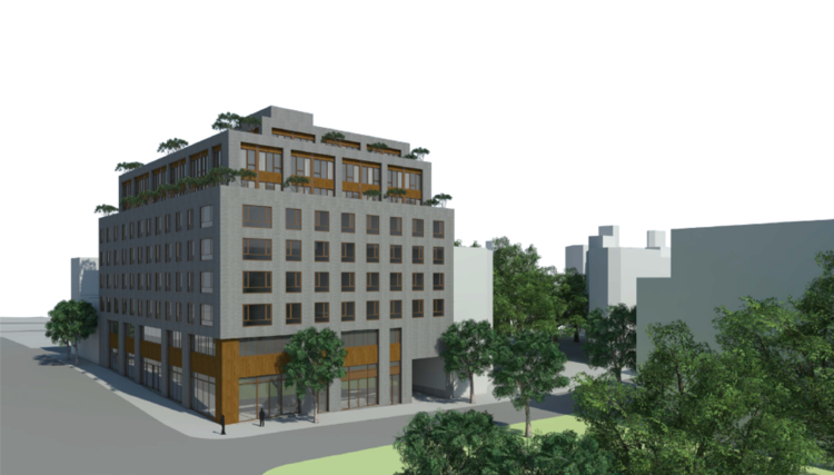 1861 Amsterdam Avenue Progresses in Hamilton Heights, Manhattan