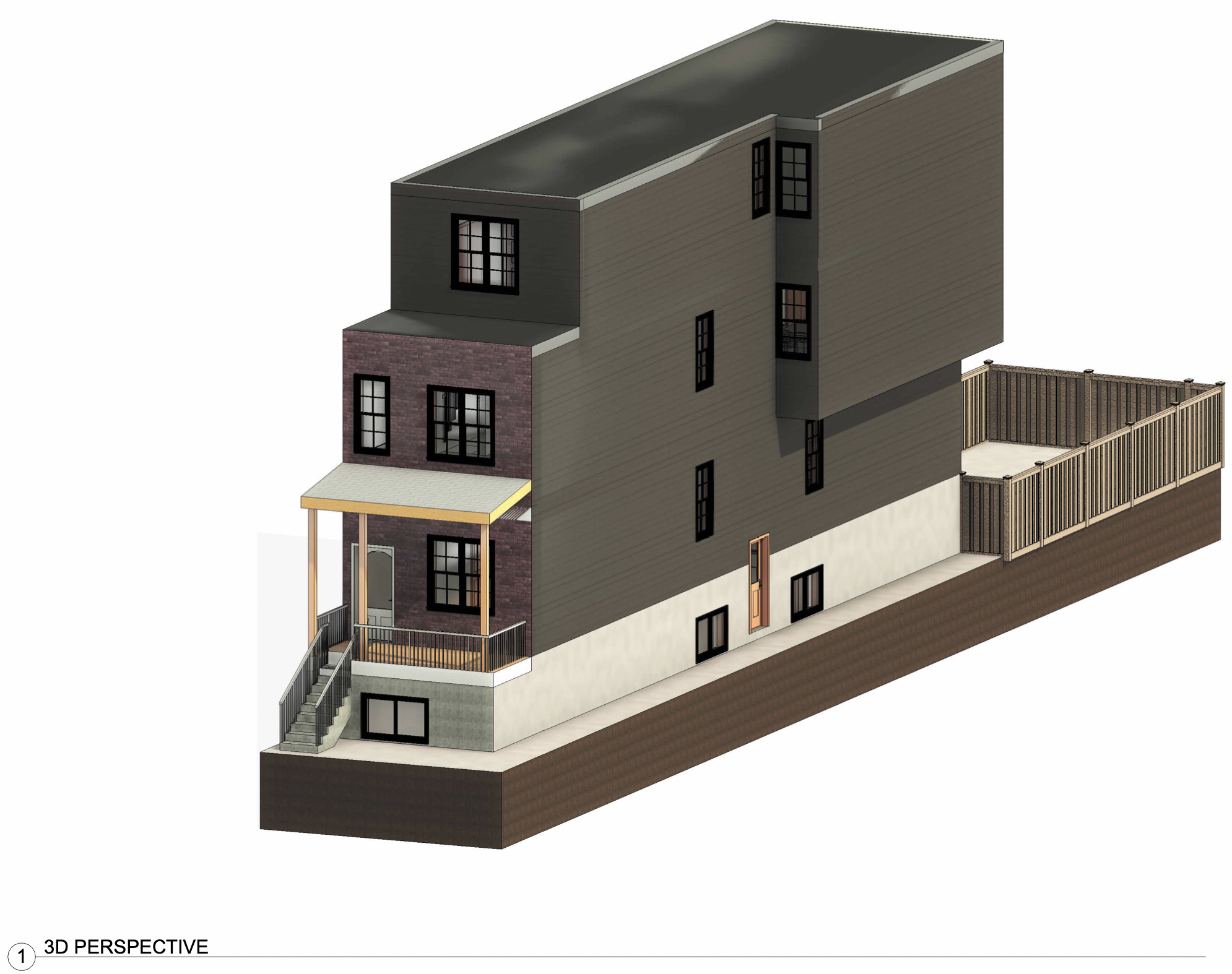 Four-Unit Residential Building Planned at 4641 Lesher Street in Frankford