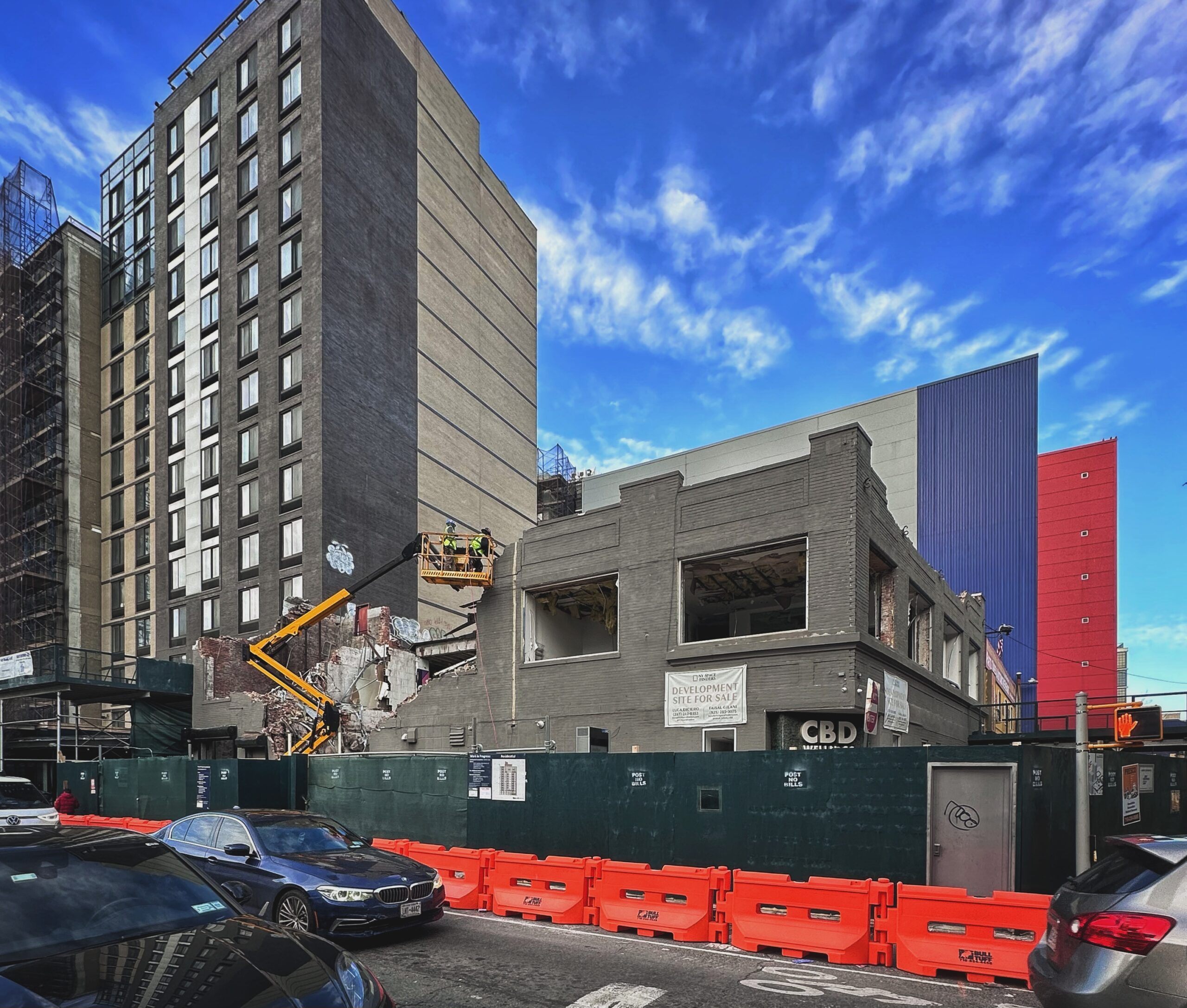 Demolition Underway at 30-01 Northern Boulevard in Long Island City, Queens