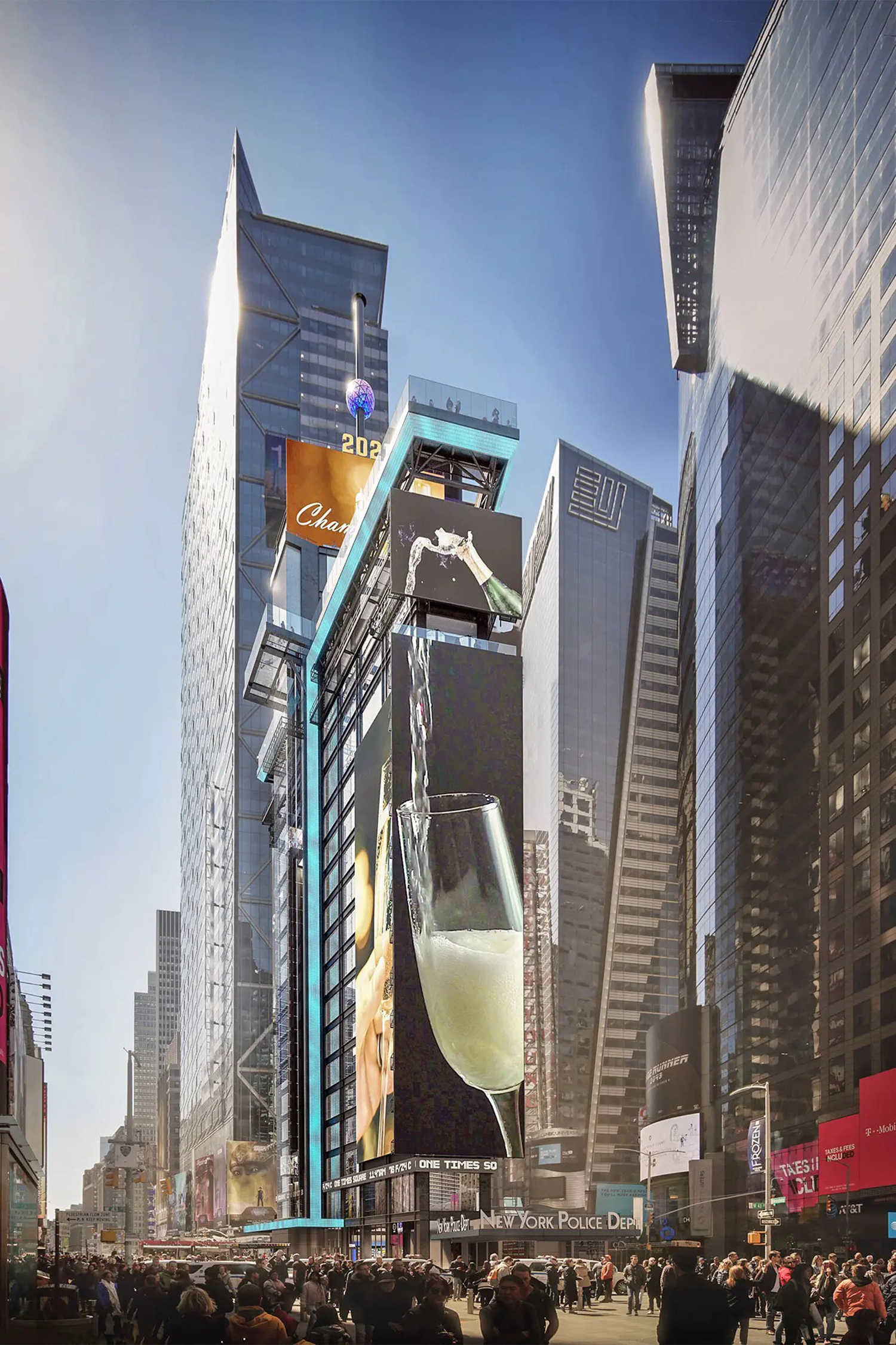 One Times Square Completes Renovations in Times Square, Manhattan