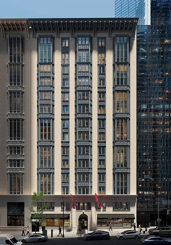 Renderings Reveal Parc Beaufort Residential Conversion at 140 West 57th Street in Midtown, Manhattan