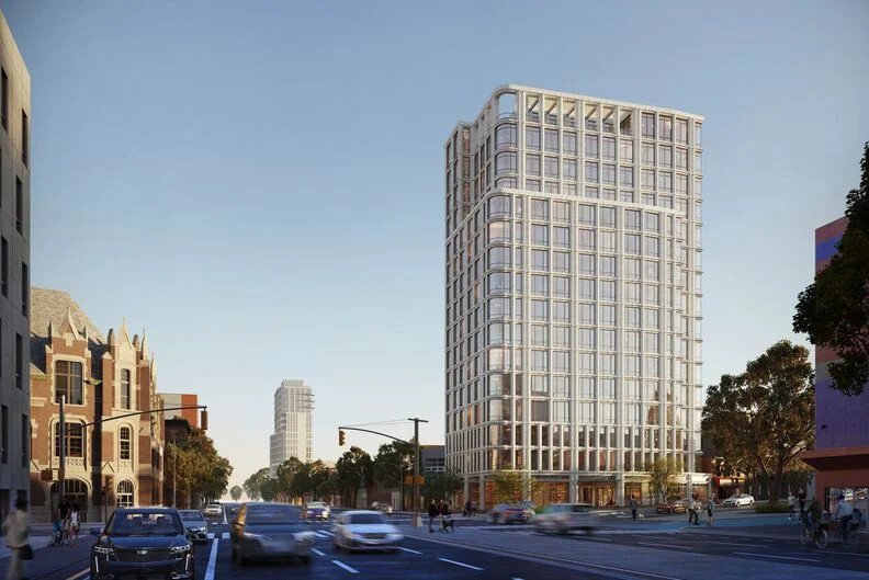 Rendering Revealed for 918 Atlantic Avenue in Crown Heights, Brooklyn