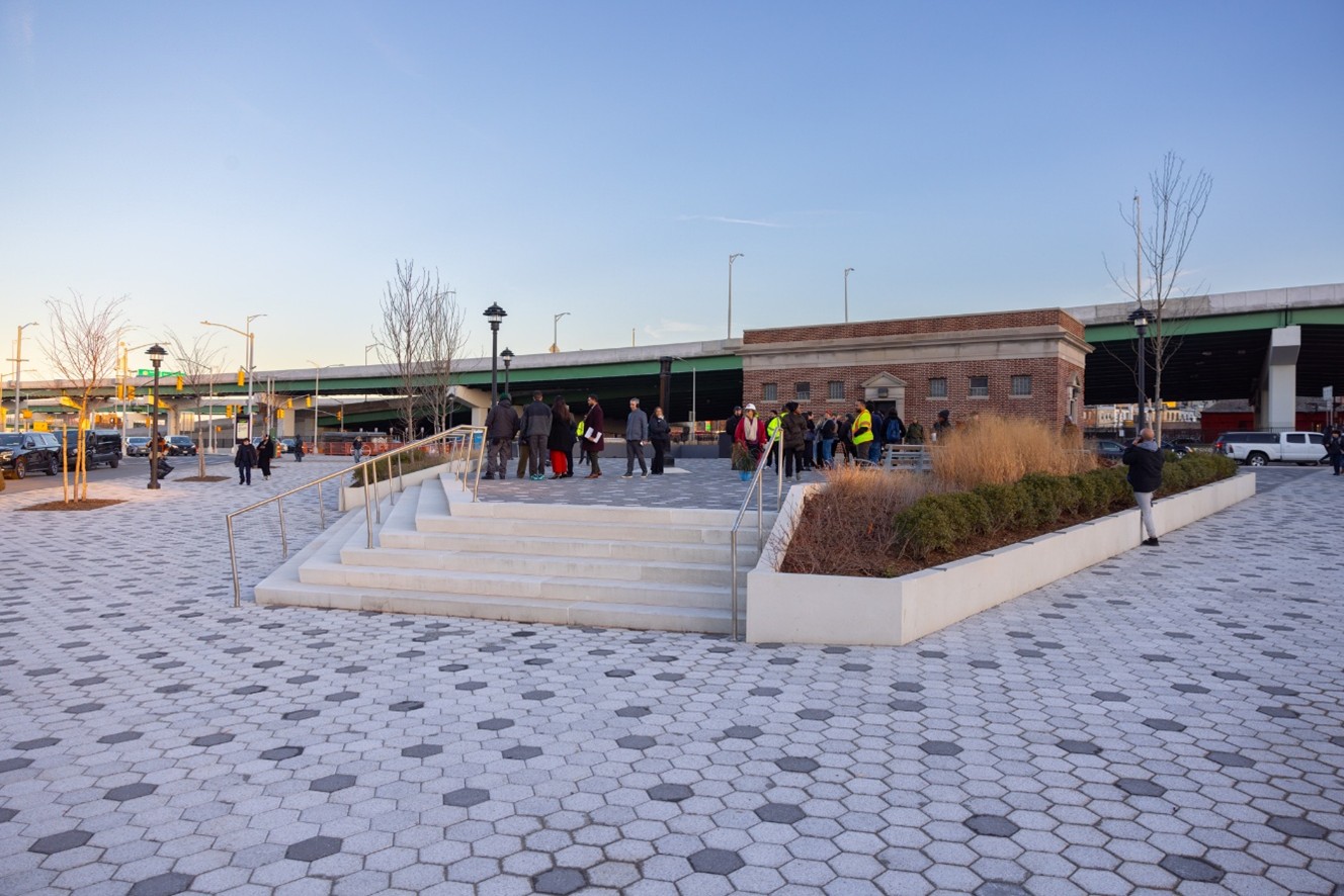 Monsignor Raul Del Valle Square Completes Reconstruction In Hunts Point, The Bronx