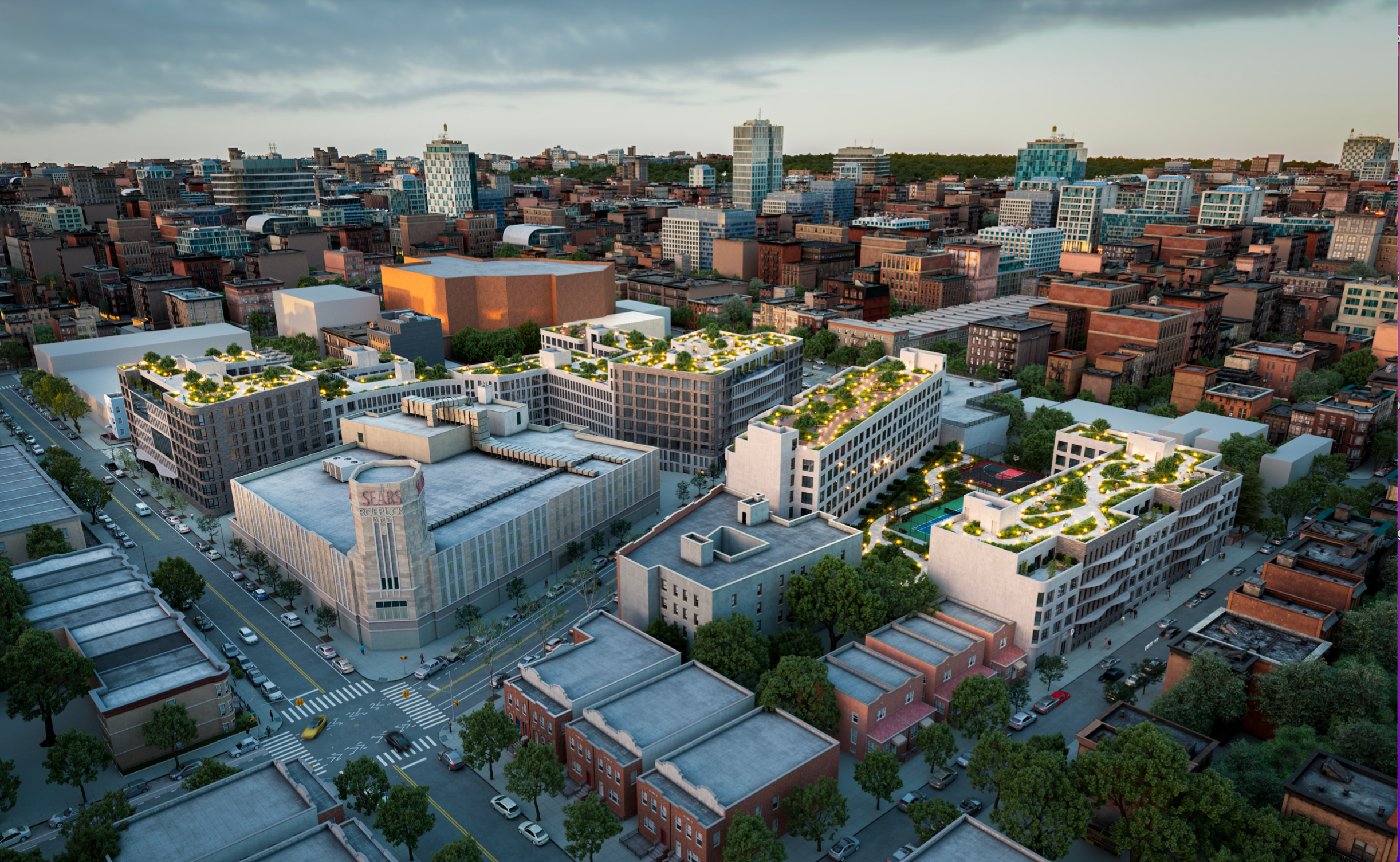 Four-Building Bedford Square Complex Nears Completion in Flatbush, Brooklyn