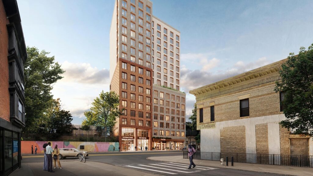 Affordable Housing Tower Announced for 1024 Fulton Street In Clinton Hill, Brooklyn
