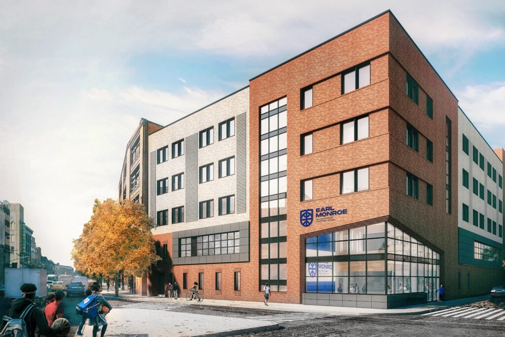 The Earl Monroe New Renaissance Basketball School Nears Completion At 647 Elton Avenue in Melrose, The Bronx