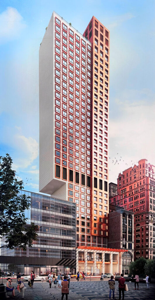 255 West 34th Street’s Exterior Progresses in Midtown, Manhattan