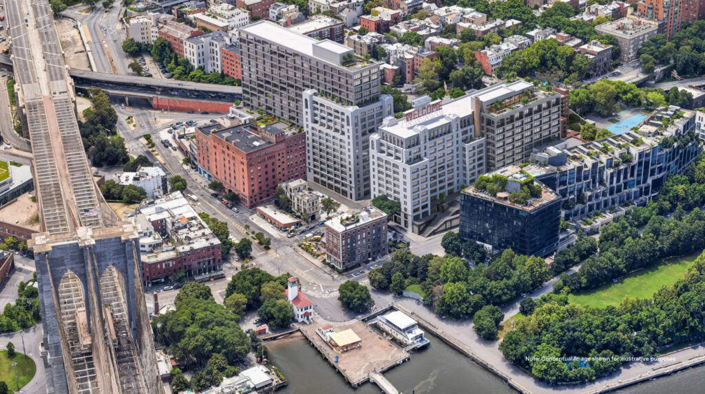 Residential Conversion Revealed for Former Jehovah’s Witness Headquarters at 25–30 Columbia Heights in Brooklyn Heights