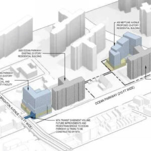 Two New Residential Towers Planned For 303 Ocean Parkway and 400 Neptune Avenue in Coney Island, Brooklyn