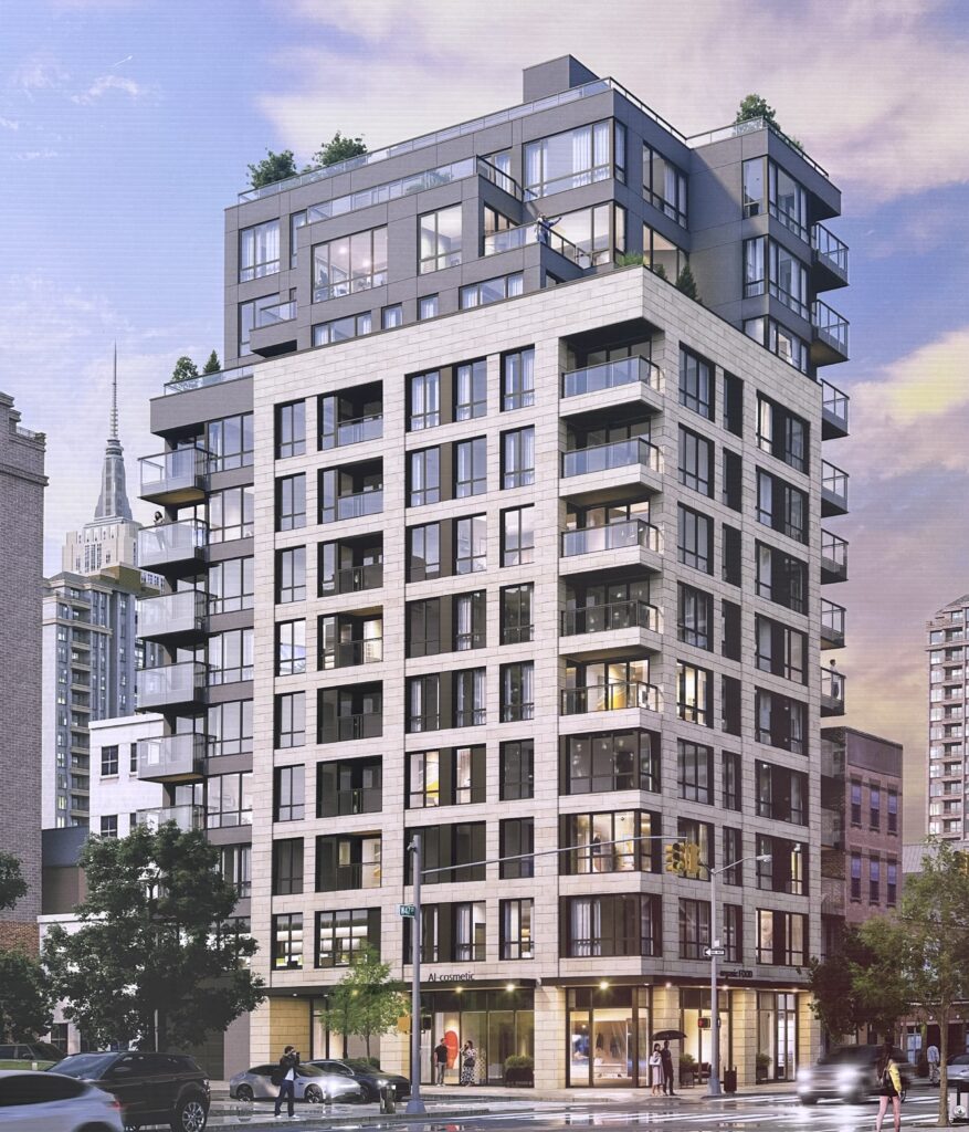 Rendering Revealed For 129 East 28th Street in Kips Bay, Manhattan