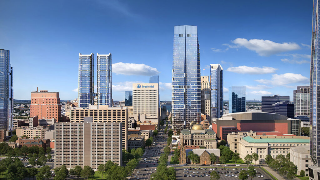 Development Site for 53-Story Skyscraper Listed For Sale at 900 Broad Street in Newark, New Jersey