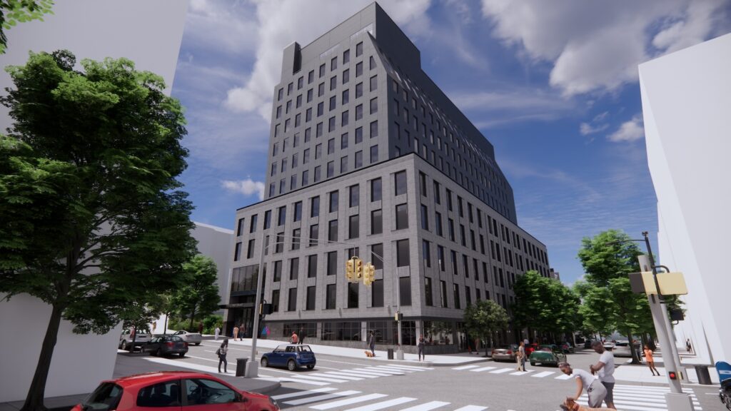 1578 Lexington Avenue Rises Above Street Level in East Harlem, Manhattan