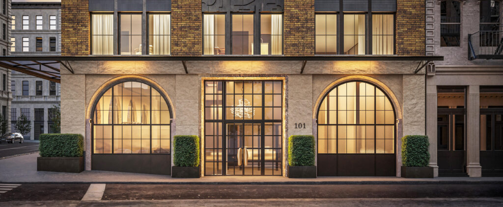 Renderings Reveal 101 Franklin Street’s Condo Conversion, Expansion in Tribeca, Manhattan