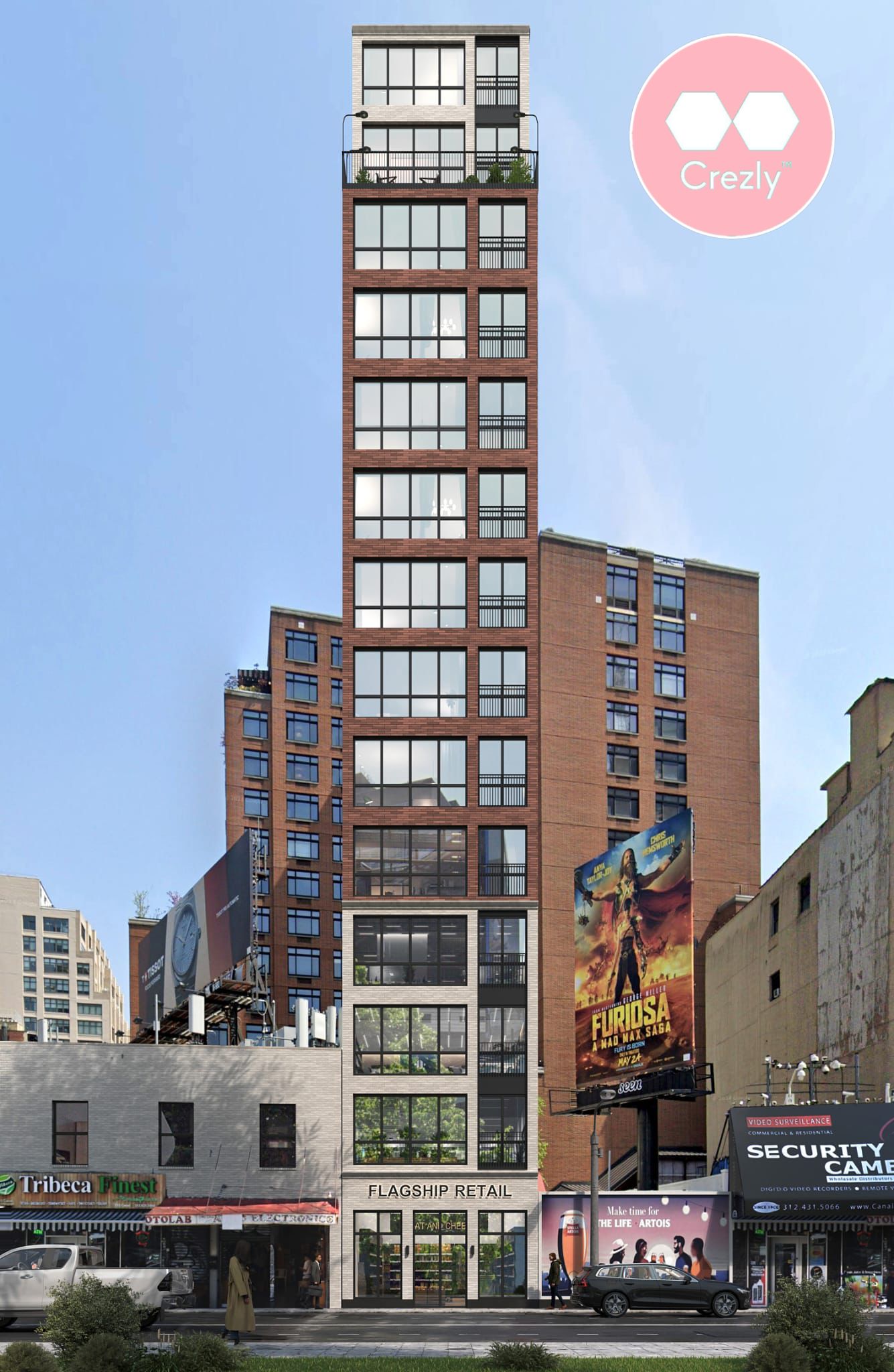 Off-market commercial real estate listing on Crezly