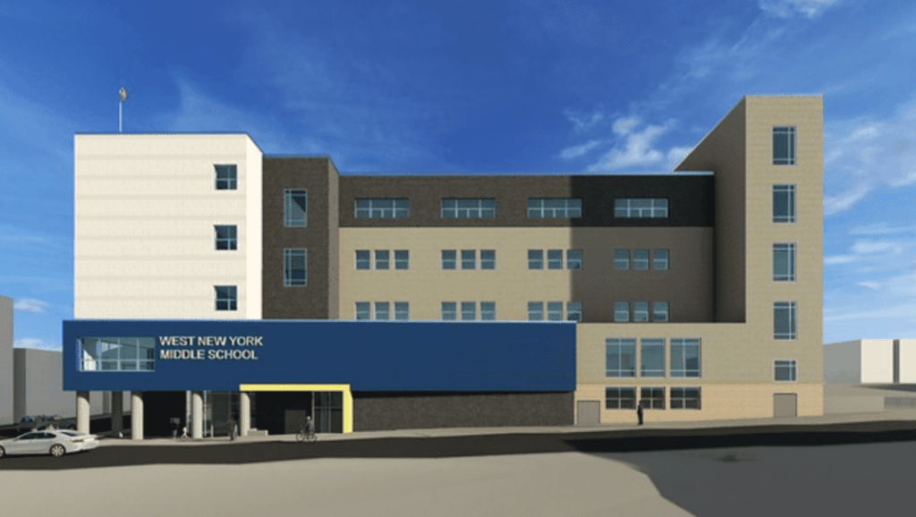 West New York Middle School Readies for Groundbreaking at 6400–6415 Broadway in West New York, New Jersey