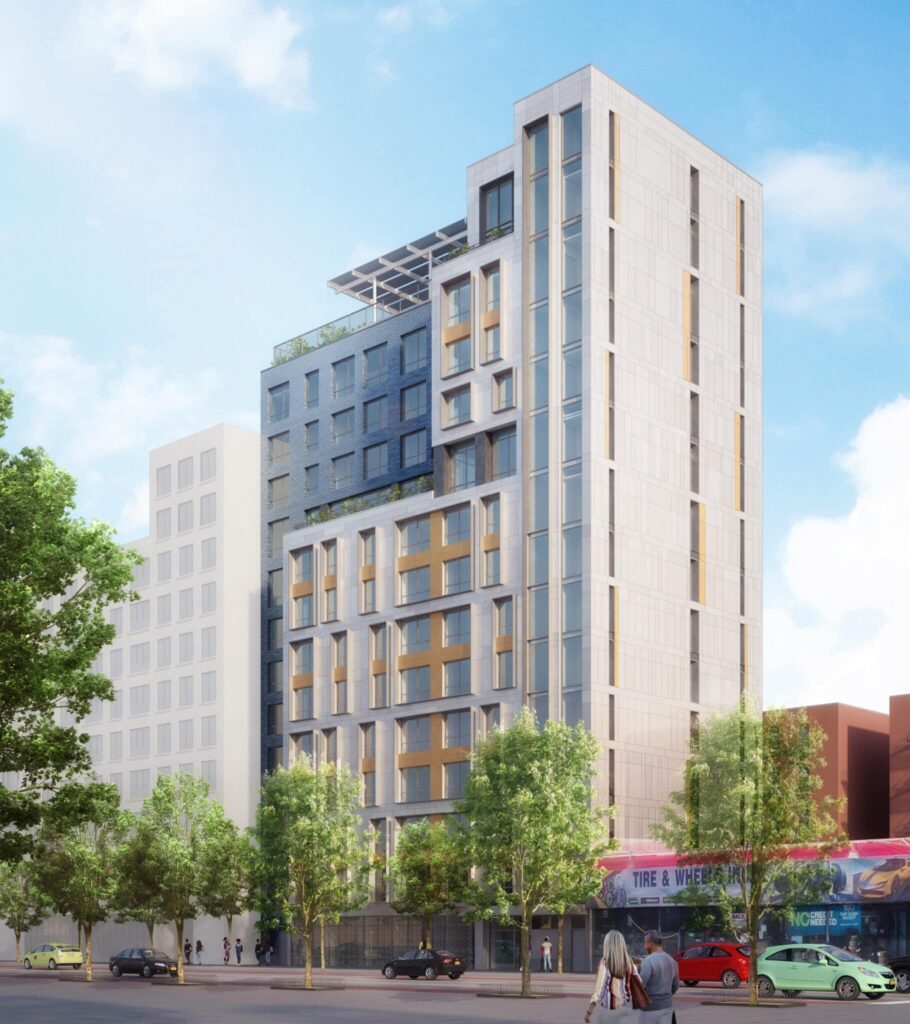 McLean Place Tops Out in Morrisania, The Bronx