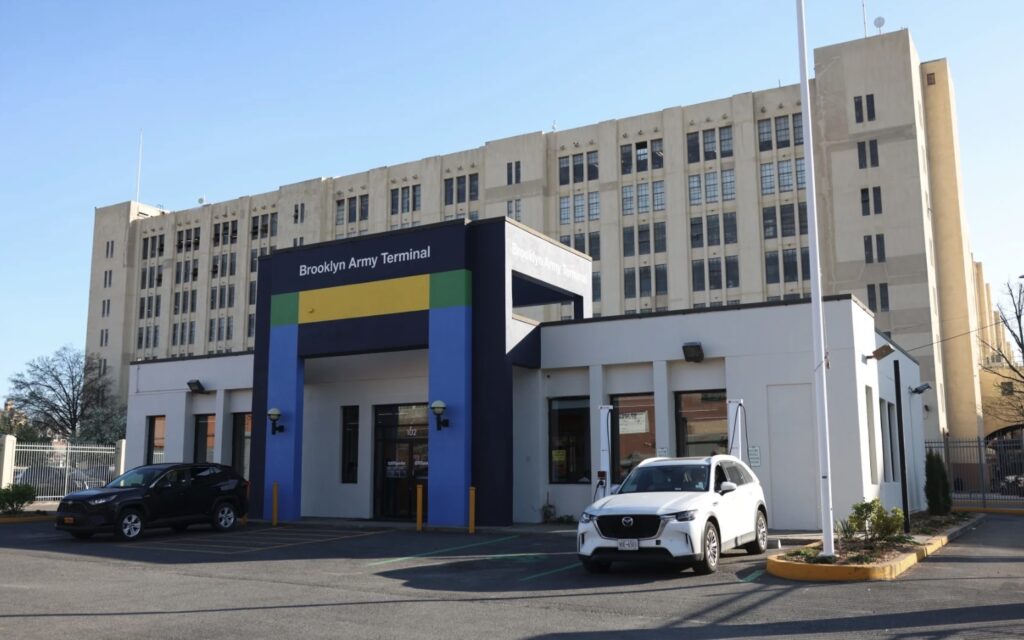 BATWorks Temporary Facility Opens At Brooklyn Army Terminal In Sunset Park, Brooklyn