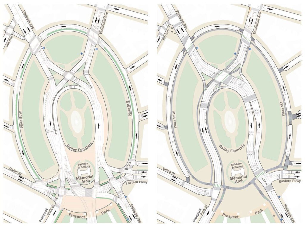 NYC Unveils Plans For Grand Army Plaza Redesign In Park Slope, Brooklyn