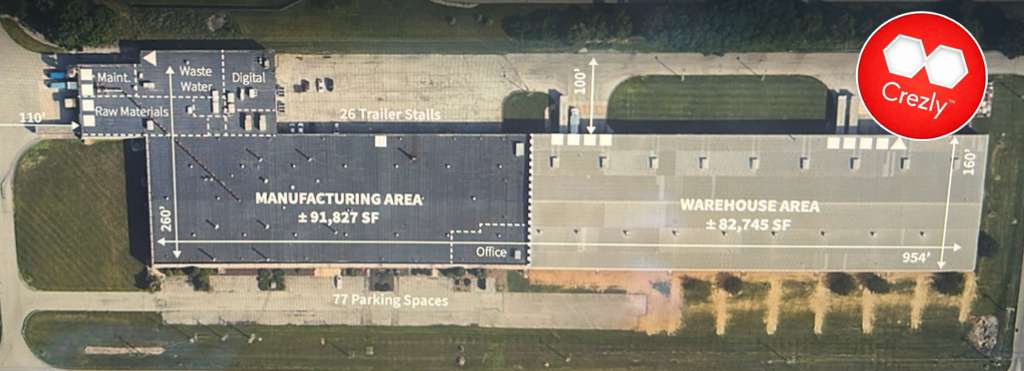 Off-market commercial real estate listing on Crezly