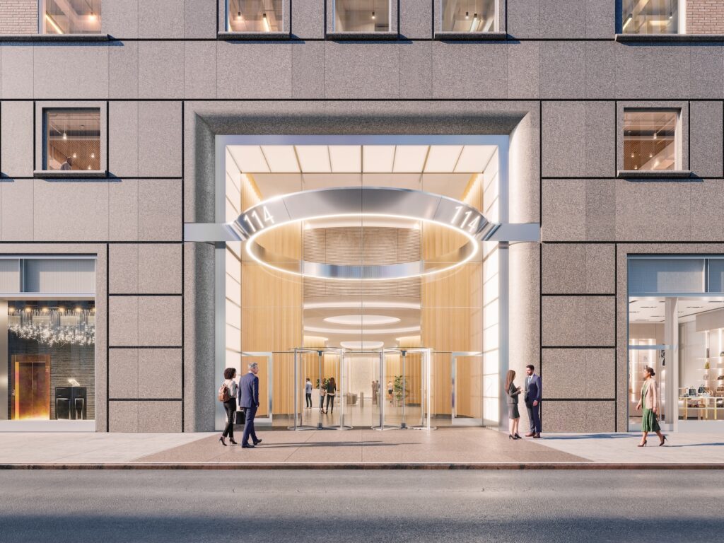 Renderings Revealed For Renovations to 114 West 47th Street In Midtown, Manhattan
