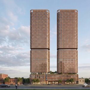 Two-Tower Residential Building Revealed for 168 Sip Avenue in Jersey City, New Jersey