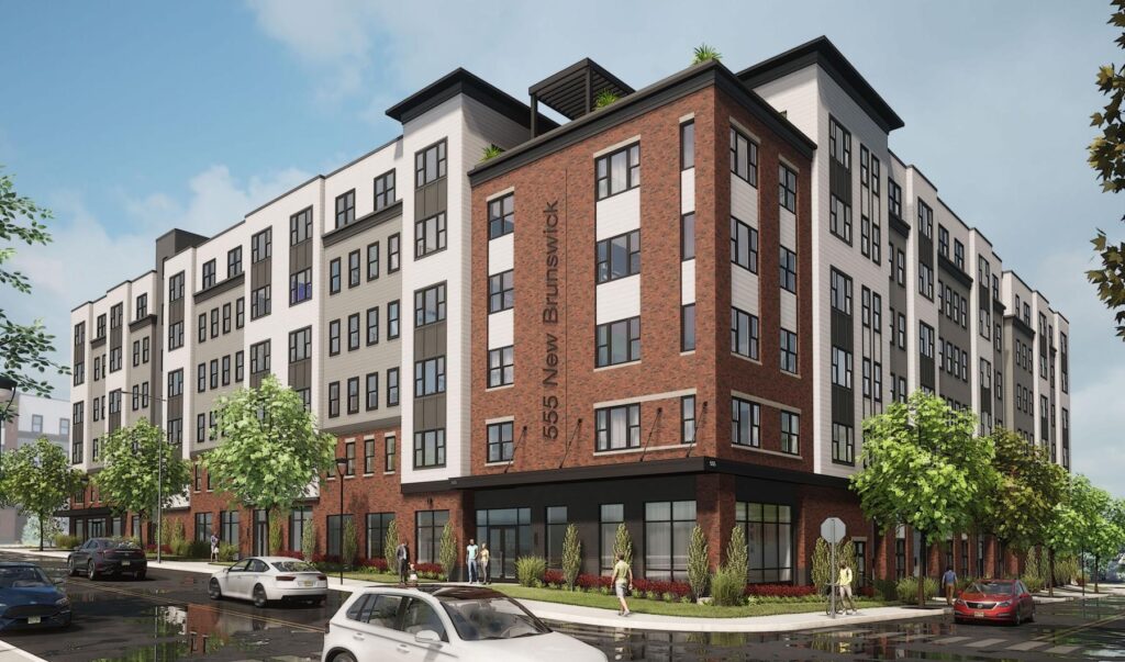 555 New Brunswick Avenue Nears Completion in Woodbridge Township, New Jersey