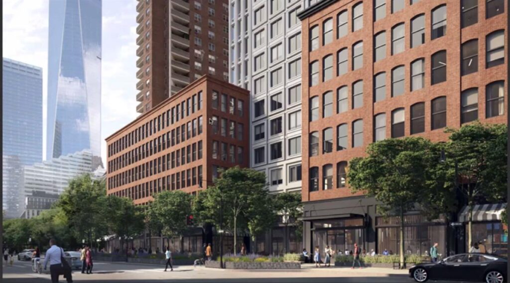 Applications Filed For 1,090-Foot Supertall At 310 Greenwich Street in Tribeca, Manhattan