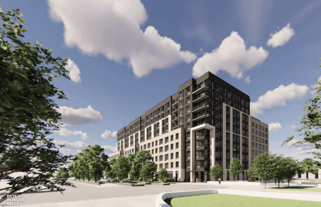 Renderings Reveal Phase One Of Canal Crossing Master Plan in Jersey City, New Jersey