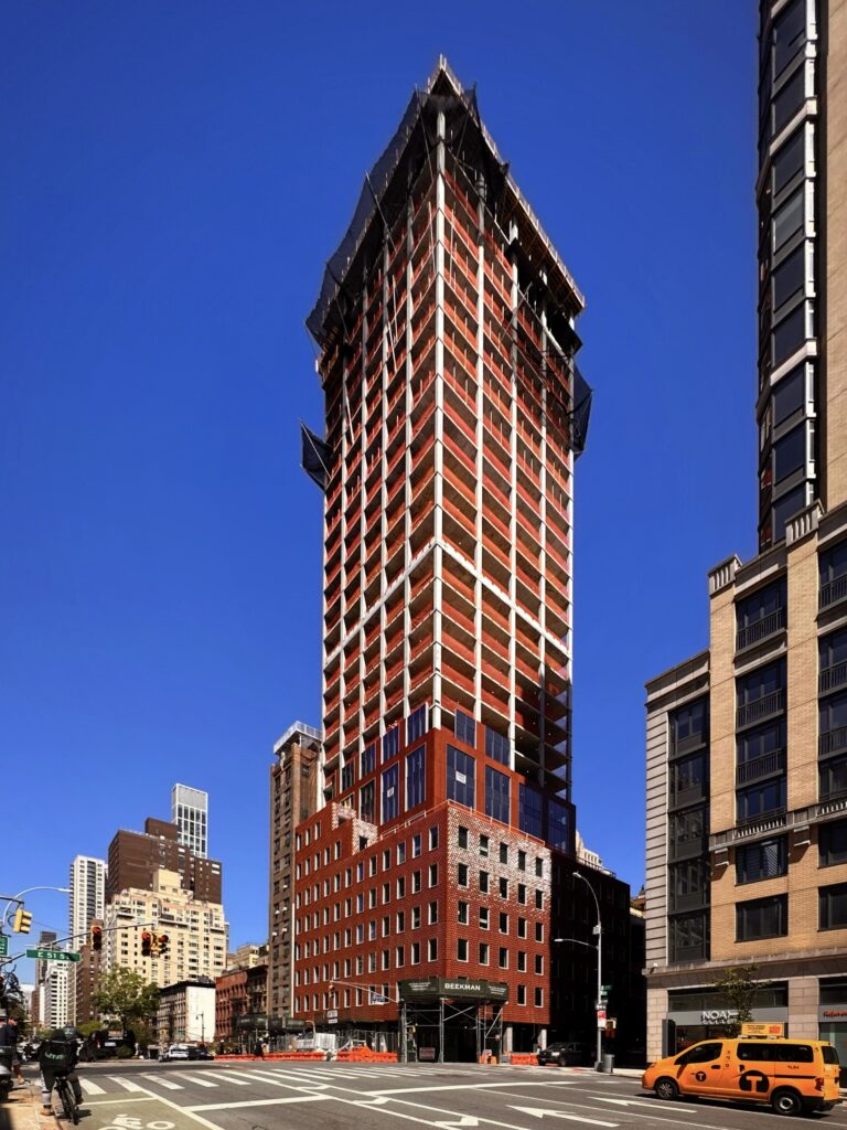 Beekman Tops Out At 401 East 51st Street in Turtle Bay, Manhattan
