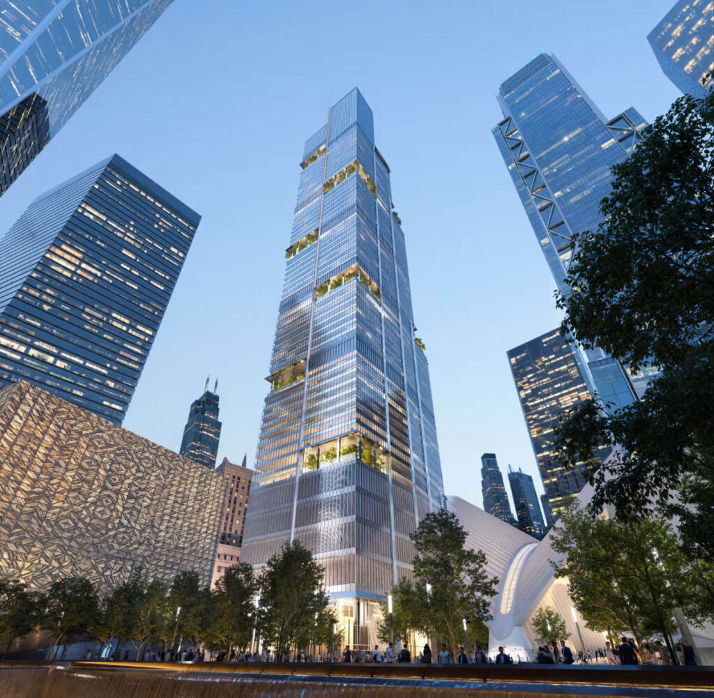 2 World Trade Center Resumes Construction in Financial District, Manhattan