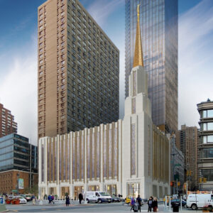 Manhattan New York Temple’s Renovations Continue at 125 Columbus Avenue on Manhattan’s Upper West Side