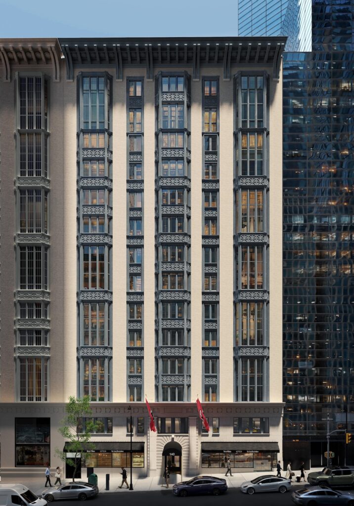Parc Beaufort’s Residential Conversion Nears Completion at 140 West 57th Street In Midtown, Manhattan