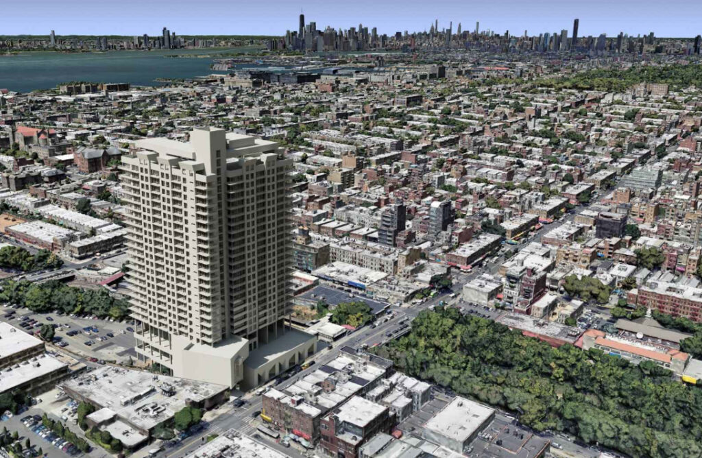 497-Unit Tower Rises at 6208 8th Avenue in Sunset Park, Brooklyn