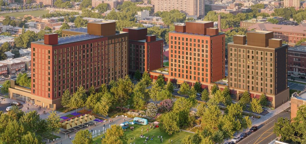Utica Crescent Finishes, Sparrow Square Begins Construction In East Flatbush, Brooklyn