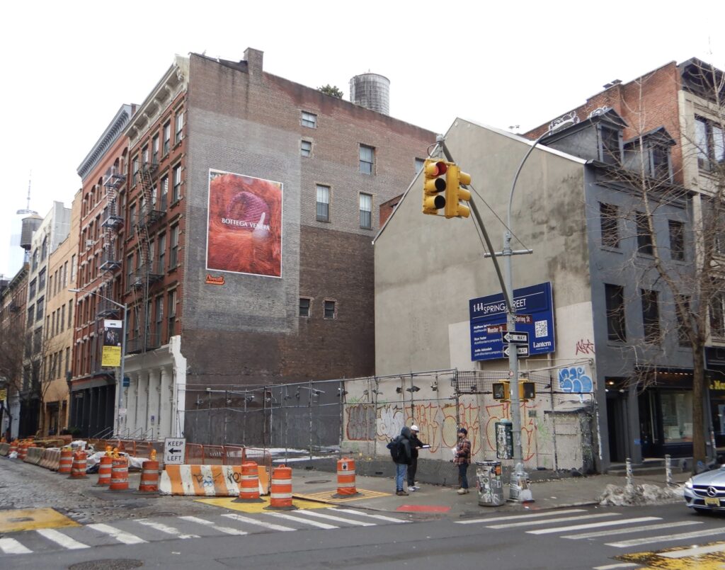 New Commercial Building Proposed for 144 Spring Street In Soho, Manhattan
