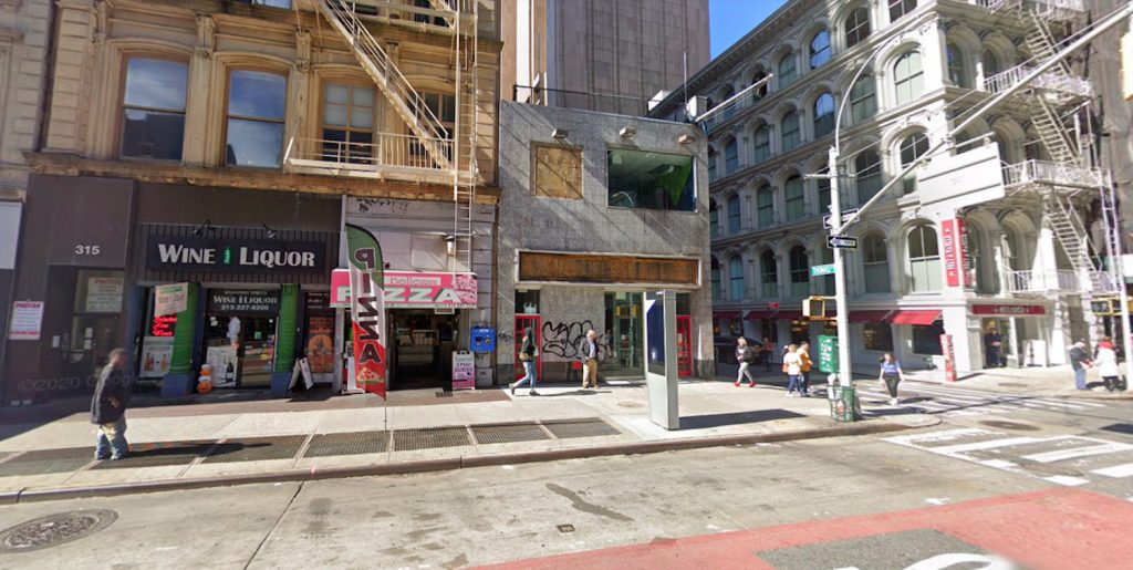 New Permits Filed for 317 Broadway in Tribeca, Manhattan