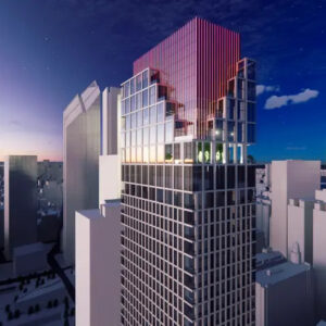 8 Carlisle Street Passes the Halfway Mark in Financial District, Manhattan