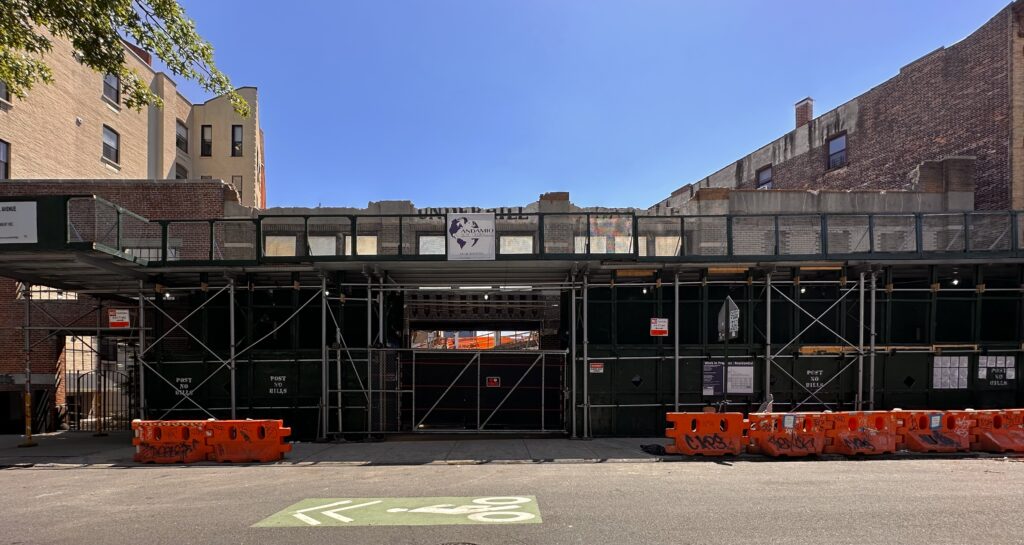 Demolition Progresses at 105 Underhill Avenue in Prospect Heights, Brooklyn