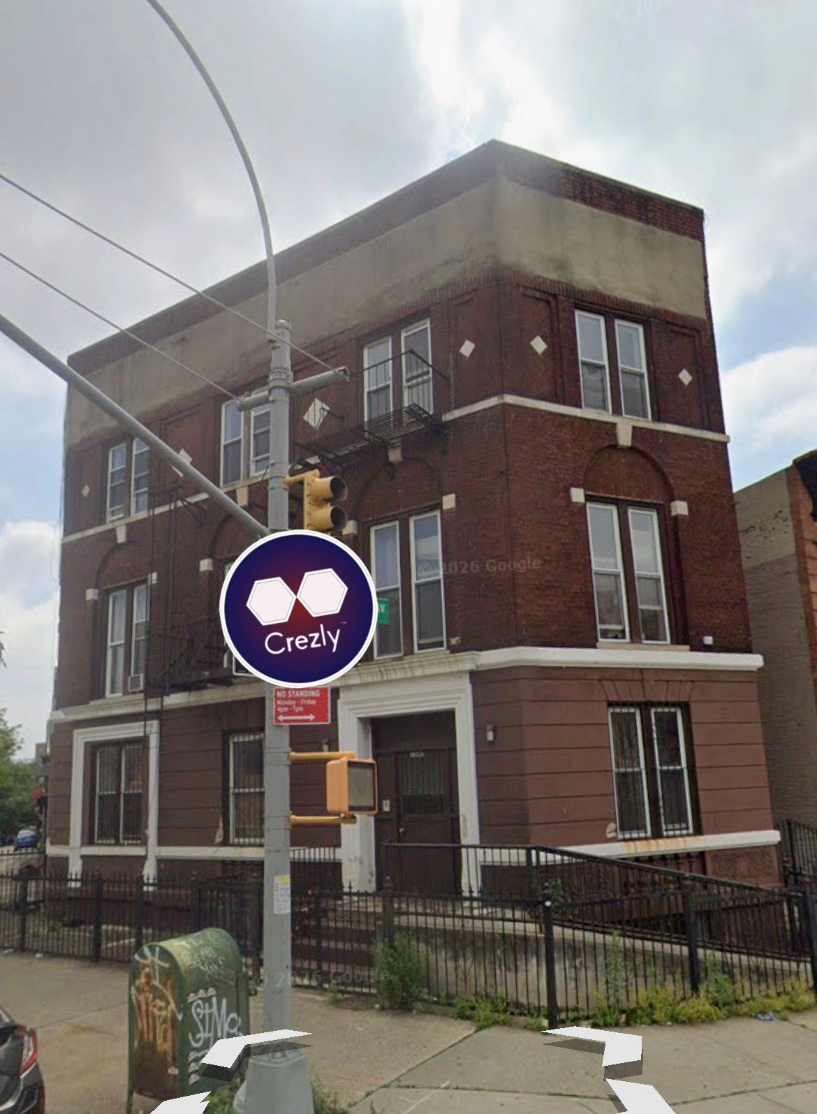 At the intersection of ocean hill & Brownsville legal 3 family fully vacant 4500sqFt built R6 zone 35x68 built irreg
